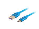 Lanberg CA-USBO-21CU-0010-BL USB Kabel USB 2.0 1 m USB A...