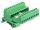 DELOCK Terminalblock Hutschiene 10Pin Raster 5,08mm winkel