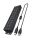 ICY BOX IB-HUB1720-U3, 18+2 Port USB Hub, 18x USB Type-A , 2x USB Ladeport, USB 3.2 Gen 1, 96W Netzteil, Aluminium, schwarz