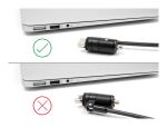 Navilock NB Sicherungskabel, USB Typ-A Buchse mit Schlüssel