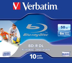 Verbatim 43736 Leere Blu-Ray Disc BD-R 50 GB 10 Stück(e)