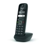 Gigaset AS690HX Analoges/DECT-Telefon Anrufer-Identifikation Schwarz