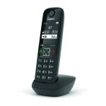 Gigaset AS690HX Analoges/DECT-Telefon Anrufer-Identifikation Schwarz