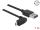 DELOCK USB Kabel A -> Micro-B St/St 1.00m 90°gew. Eas