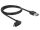 DELOCK USB Kabel A -> Micro-B St/St 1.00m 90°gew. Eas