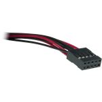 Inter-Tech 88887289 Computerkühlsystem Computergehäuse Ventilator 12 cm Schwarz 3 Stück(e)