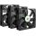 Inter-Tech 88887289 Computerkühlsystem Computergehäuse Ventilator 12 cm Schwarz 3 Stück(e)