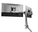 Durable 508523 Flachbildschirm-Tischhalterung 68,6 cm (27") Tisch/Bank Silber