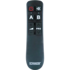 Schwaiger UFB1000 533 Fernbedienung IR Wireless DVD/Blu-ray, TV, TV-Tuner, Beistellgerät Drucktasten