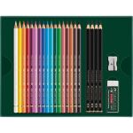 Faber-Castell Polychromos & Pitt Graphite Matt Geschenkset 23-teilig