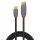 Lindy 36913 USB Kabel 2 m USB C USB A 10 Gbit/s Schwarz