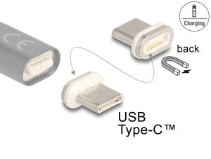 DELOCK Magnetischer Adapter USB Type-C Stecker