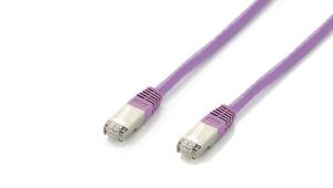 Equip Cat.6A PlatinumS/FTP Patchkabel, 5.0m, Violett