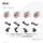CLUB3D USB Type-C Gen2 Angled Adapter set of 2 up to 4K120Hz M/F