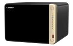 QNAP TS-664 NAS Tower Intel® Celeron® N5095 8 GB DDR4 0 TB QNAP QTS Schwarz, Bronze