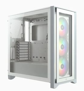 Corsair iCUE 4000X RGB Midi Tower Weiß