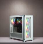 Corsair iCUE 4000X RGB Midi Tower Weiß