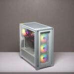 Corsair iCUE 4000X RGB Midi Tower Weiß