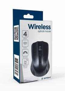 Gembird MUSW-4B-04 Maus Büro Beidhändig RF Wireless Optisch 1600 DPI