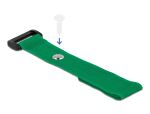 DeLOCK Klett-Kabelbinder mit Schlaufe und...