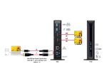 DELOCK USB Dockingstation Dual DisplayPort 4K / USB 3.2