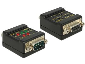 DeLOCK 2xDB9 DB9 Schwarz