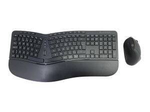 Conceptronic ORAZIO02PT Tastatur Maus enthalten Büro RF Wireless QWERTY Portuguesisch Schwarz