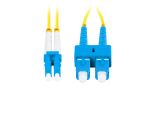 Lanberg FO-SULU-SD11-0020-YE InfiniBand/Glasfaserkabel 2 m SC LC Gelb