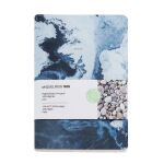 Miquelrius STONE PAPER Notizbuch A5 Blanco SEA blau