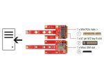 DELOCK Konverter Mini PCIe > M.2 Key-B + Micro-Sim Slot