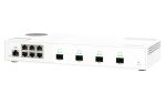 QNAP QSW-M2106-4S Netzwerk-Switch Managed L2 2.5G Ethernet (100/1000/2500) Weiß