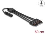 DELOCK DL4 Solar Splitter Kabel 1XStecker zu 4xBuchse 5
