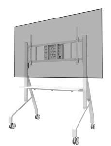 Neomounts FL50-575WH1 TV-Trolley 65-115" - schnelle Installation - TÜV