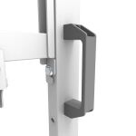 Neomounts FL50-575WH1 TV-Trolley 65-115" - schnelle Installation - TÜV