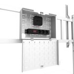 Neomounts FL50-575WH1 TV-Trolley 65-115" - schnelle Installation - TÜV