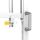 Neomounts FL50-575WH1 TV-Trolley 65-115" - schnelle Installation - TÜV