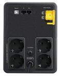 APC Back-UPS 1200 VA, 230 V, AVR, 4 Schuko Ausgänge
