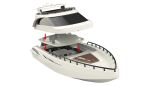 Amewi Rising Sun Cruise Yacht 380mm ferngesteuerte (RC) modell Boot Elektromotor
