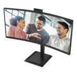 AOC E4 CU34E4CW Computerbildschirm 86,4 cm (34") 3440 x 1440 Pixel UltraWide Quad HD LED Schwarz