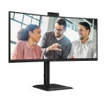 AOC E4 CU34E4CW Computerbildschirm 86,4 cm (34") 3440 x 1440 Pixel UltraWide Quad HD LED Schwarz