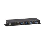 Tripp Lite B005-HUA4 Tastatur/Video/Maus (KVM)-Switch Schwarz