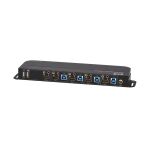 Tripp Lite B005-HUA4 Tastatur/Video/Maus (KVM)-Switch Schwarz