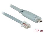 DELOCK Adapter USB2.0/C St > Seriell RS232 RJ45 St...