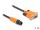 DeLOCK M12 CAN Bus Kabel A-kodiert 5 Pin Stecker zu D-Sub 9 Buchse 1 m