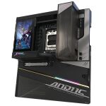 GIGABYTE X870E AORUS XTREME X3D AI TOP Mainboard - Unterstützt AMD Ryzen 9000 Serie CPUs, 24+2+2-Phasen-VRM, bis zu 9000MHz DDR5 (O.C.), 2xPCIe 5.0 M.2 + 3xPCIe 4.0 M.2, Wi-Fi 7, 10GbE LAN, USB 4