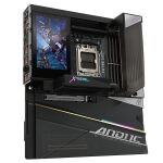 GIGABYTE X870E AORUS XTREME X3D AI TOP Mainboard - Unterstützt AMD Ryzen 9000 Serie CPUs, 24+2+2-Phasen-VRM, bis zu 9000MHz DDR5 (O.C.), 2xPCIe 5.0 M.2 + 3xPCIe 4.0 M.2, Wi-Fi 7, 10GbE LAN, USB 4