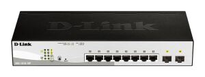D-Link DGS-1210-10P Managed L2 Gigabit Ethernet (10/100/1000) Power over Ethernet (PoE) 1U Schwarz