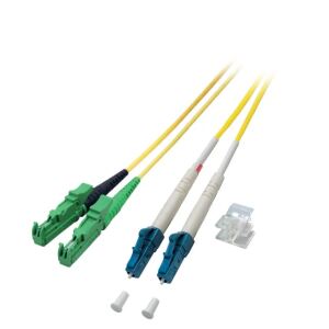 EFB Elektronik O0937.2 InfiniBand/Glasfaserkabel 2 m E-2000 (LSH) LC Gelb