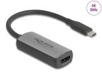 DELOCK USB Type-C Adapter zu HDMI DP Alt-M. 8K 60Hz HDR HDCP