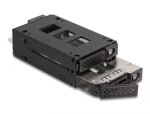 DELOCK Slim Bay Wechselrahmen 2 x2.5 U.2 NVMe SSD 5.25"
